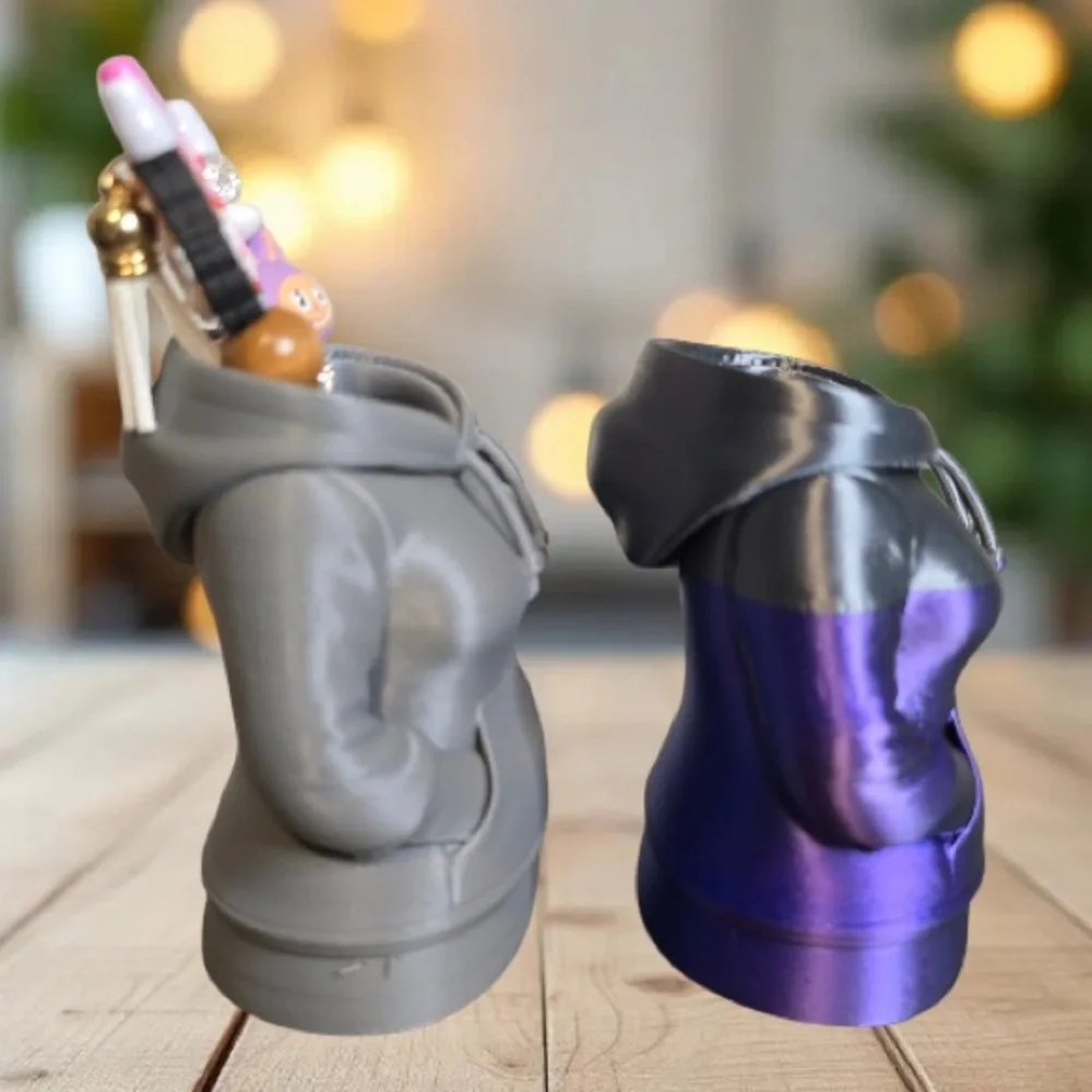 Novelty Hoodie Pen Holder / Desk Organizer – Unique Gift